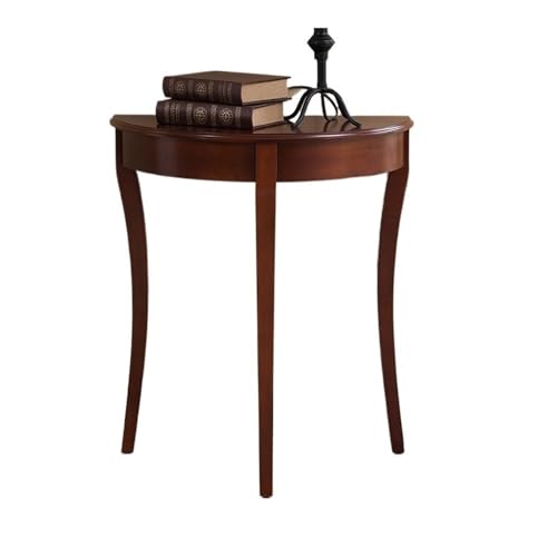 CHENGAIJIAN Eingangstisch, Halbrunder Eingangstisch aus Massivholz, Wandkonsolenschrank Konsolentisch CHENGAIJIAN Eingangstisch, Halbrunder Eingangstisch aus Massivholz, Wandkonsolenschrank Konsolentisch von CHENGAIJIAN