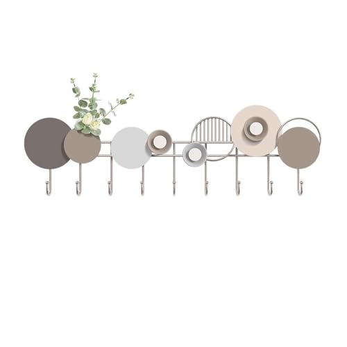 CHENGAIJIAN Garderobenständer Wandhalterung Hängender Kleiderständer, Wandhaken, Huthaken, Eingangstür, Eingangsbereich, Foyer, Kleiderhaken, Stanzloch(L) von CHENGAIJIAN