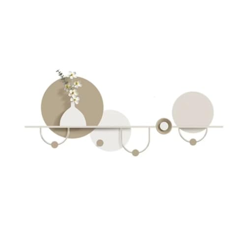 CHENGAIJIAN Garderobenständer Wandhalterung Moderne Wandhaken aus Eisen – einfache Kleiderbügel for die Wohnzimmerdekoration(61cm) von CHENGAIJIAN