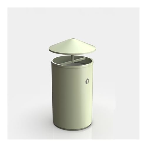 CHENGAIJIAN Mülleimer Edelstahl Mülleimer Kommerziellen Vertikale Kreative Obst Bin Outdoor Öffentlichen(Green) von CHENGAIJIAN