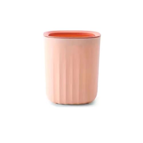 CHENGAIJIAN kleiner Mülleimer Deckelloser Desktop-Mülleimer, kleiner Mülleimer for den Couchtisch im Wohnzimmer(Pink) von CHENGAIJIAN