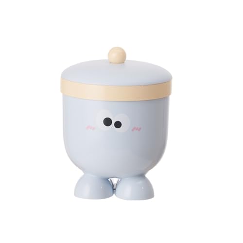 CHENGAIJIAN kleiner Mülleimer Desktop trash cans, storage bins household student dormitory debris bucket(Blue) von CHENGAIJIAN