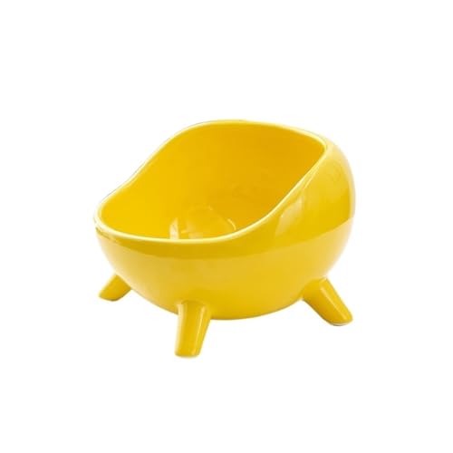 CHENGAIJIAN kleiner Mülleimer Kleiner Mülleimer ohne Deckel for Badezimmer und Wohnzimmer – Organizer for Schreibtisch-Unordnung(Yellow,L) von CHENGAIJIAN