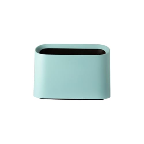 CHENGAIJIAN kleiner Mülleimer Mini-Mülleimer ohne Deckel – Kleiner Abfalleimer for den Schreibtisch for Zuhause, Büro, Couchtisch(Green) von CHENGAIJIAN