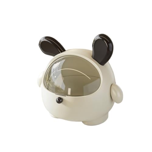 CHENGAIJIAN kleiner Mülleimer Mini-Papierkorb for den Schreibtisch – Kleiner Mülleimer-Organizer for Schlafzimmer, Nachttisch und Büro(Black) von CHENGAIJIAN