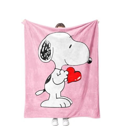 CHENGHUO Kinder Decke,Kuscheldecke Cartoon Flauschige Fleecedecke Für Kinder, Mädchen Und Erwachsene Flanell Fleecedecke,Geschenk Für Mädchen Und Kinder (B,150x200) von CHENGHUO