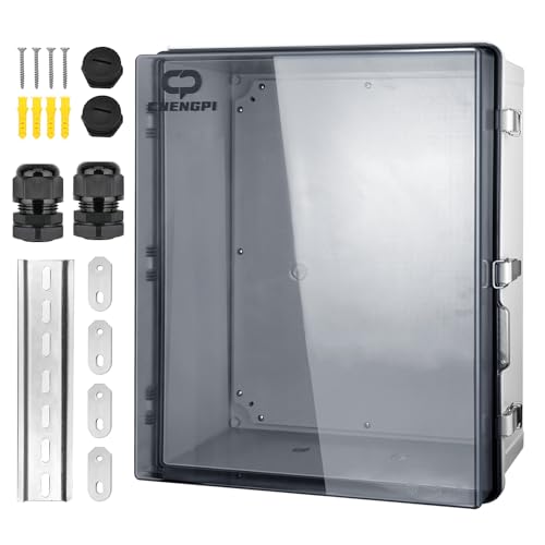 CHENGPI Wasserdichter Verteilerkasten für den Außenbereich,IP66 Abzweigkasten ABS Elektrisches Anschlusskästen,DIY Kunststoff Fall Verdrahtungs Schalter Box 430×530×200MM CHENGPI Wasserdichter Verteilerkasten für den Außenbereich,IP66 Abzweigkasten ABS Elektrisches Anschlusskästen,DIY Kunststoff Fall Verdrahtungs Schalter Box 430×530×200MM von CHENGPI