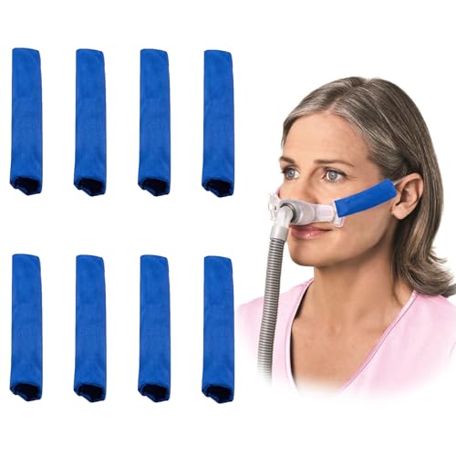 CPAP Gurtbezüge Gesichtspads CPAP Komfortpolster Gesichtspolster Gurt-Komfort-Pads Zur Reduzierung Von Dellen 8 Stück von CHENGYOUOUM