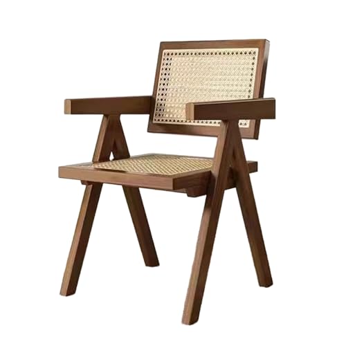 CHENHOJU Rattan-Akzentstühle, bequeme Sessel, moderne Esszimmerstühle, Outdoor-Rattanstühle mit Armlehne für Wohnzimmer, Schlafzimmer, Lesestuhl, Rattan-Akzentstuhl CHENHOJU Rattan-Akzentstühle, bequeme Sessel, moderne Esszimmerstühle, Outdoor-Rattanstühle mit Armlehne für Wohnzimmer, Schlafzimmer, Lesestuhl, Rattan-Akzentstuhl von CHENHOJU
