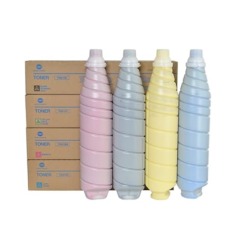 Druckerzubehör Tn615. Toner Original C8000 Tonerpulver for KM C6500 6501 6000 7000 (Color : Y) von CHENJIAO