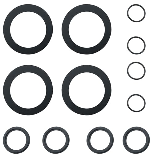 CHENJIN 12 Stück 25076RP Gummidichtungsring-Set 10262 10745 10255, 4 Stück pro Pooldichtung, Kolbenventil, Ersatzteile von CHENJIN