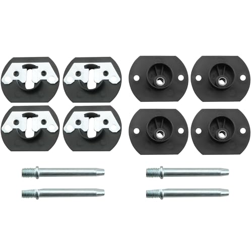 CHENJIN 4 Sets von Stift-Typ-Sofa-Abschnittverbindern verdickte Klemmverschlüsse Bett Kopfstütze Armlehne Schnalle verwendet für Möbel Sofa Verschiedene Komponenten Verbindungszubehör Dornschließe von CHENJIN