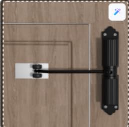 CHENKEE Türschließer, Zugfeder Automatischer Türschließer,Türschlie Automatische Puffer Geschlossen,türschließer zimmertür,Mit 4 Schrauben Und Einstellhebel,für Schlafzimmer, Badezimmer, Büro, Hotel CHENKEE Türschließer, Zugfeder Automatischer Türschließer,Türschlie Automatische Puffer Geschlossen,türschließer zimmertür,Mit 4 Schrauben Und Einstellhebel,für Schlafzimmer, Badezimmer, Büro, Hotel von CHENKEE