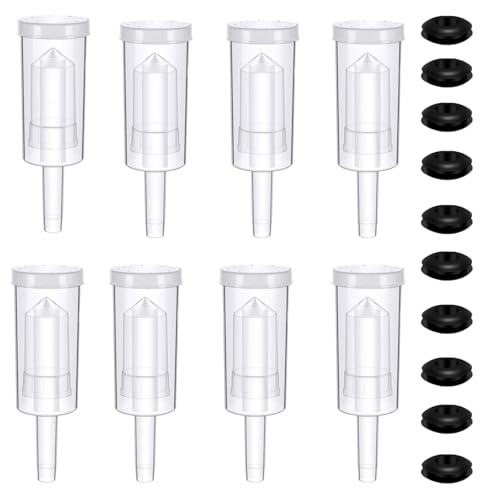 CHENKEE 8 Stück Gärröhrchen Set, Luftschleusen Gärspund Gärverschlus Set Plastikschlösser Fermentation Luftschleusen Craft Beer Luftschleusenblase zur Konservierung von Selbstgebrautem CHENKEE 8 Stück Gärröhrchen Set, Luftschleusen Gärspund Gärverschlus Set Plastikschlösser Fermentation Luftschleusen Craft Beer Luftschleusenblase zur Konservierung von Selbstgebrautem von CHENKEE