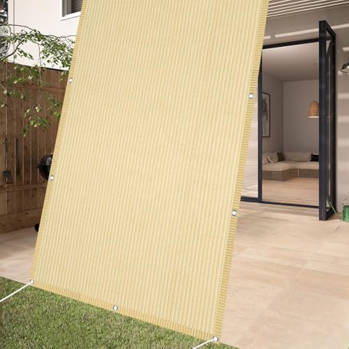 Sonnensegel 230 x 350 cm Sonnenschutz Rechteckig UV Schutz Wetterschutz, Sonnenschutznetz 90% Shading Rate inkl Seile & Kabelbinder Schattenspender Garten Terrasse, Creme Farben Sonnensegel 230 x 350 cm Sonnenschutz Rechteckig UV Schutz Wetterschutz, Sonnenschutznetz 90% Shading Rate inkl Seile & Kabelbinder Schattenspender Garten Terrasse, Creme Farben von CHENMIAO
