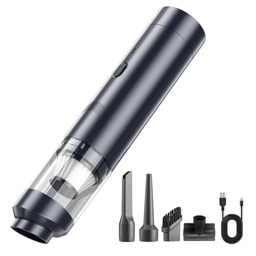 CHENRI AirTrek Pro – Compact Vacuum & Blower with Enhanced Dual Power, 4 in 1 Akku-Autostaubsauger mit hoher Leistung, Handstaubsauger Kabellos, Mini Staubsauger für Auto, Haus und Büro von CHENRI