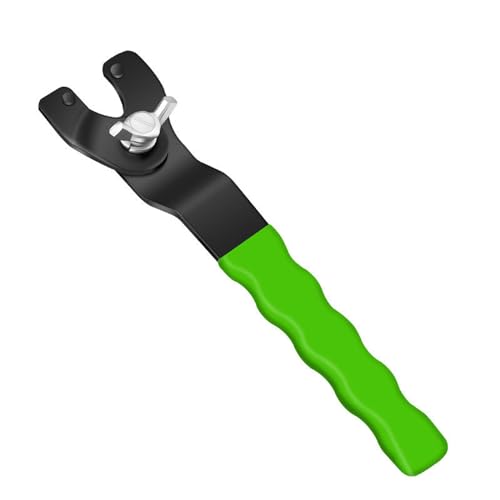 CHENRI Verstellbarer Winkelschleiferschlüssel - Verdicktes Demontagewerkzeug, Universal Winkelschleiferschlüssel, 12-30 mm Stiftschlüssel Schraubenschlüssel für Winkelschleifer, Tischschleifer von CHENRI