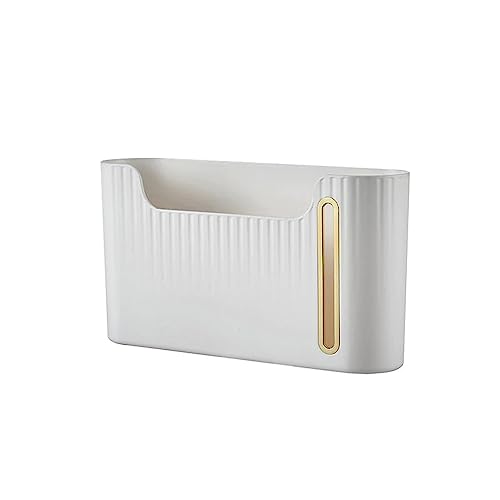 CHENRI Wandmontierter Abfallsack-Organisator, Wandmontierter Müllsack-Organizer, Selbstklebender Plastiktütenspender, Beutelspender Tütenspender, Müllsackspender für Zuhause, Küche, Badezimmer (weiß) CHENRI Wandmontierter Abfallsack-Organisator, Wandmontierter Müllsack-Organizer, Selbstklebender Plastiktütenspender, Beutelspender Tütenspender, Müllsackspender für Zuhause, Küche, Badezimmer (weiß) von CHENRI