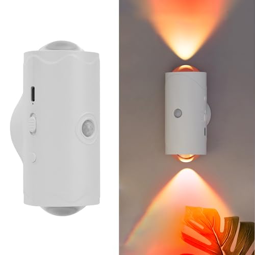 Farbwechselndes Nachtlicht mit automatischer Erkennung, Intelligentes LED-Nachtlicht mit Bewegungssensor, Magnetisches Wandlampe mit 2 Modi, RGB-Farbverlauf dimmbar Wiederaufladbare für Außen, Party Farbwechselndes Nachtlicht mit automatischer Erkennung, Intelligentes LED-Nachtlicht mit Bewegungssensor, Magnetisches Wandlampe mit 2 Modi, RGB-Farbverlauf dimmbar Wiederaufladbare für Außen, Party von CHENRI