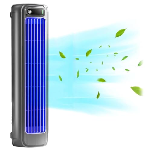 Outfany Cooling Ace, Libiyi Cooling Ace, Relaxix Cooling Ace Klimagerät, Shirem Cooling Ace, Mobiles Klimagerät mit 3 Geschwindigkeit, 3D Umwälzung Wind Luftkühler Klimaanlage für Haus Büro (Grau) von CHENRI