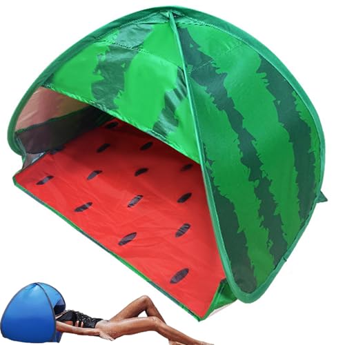 Uveego Mini Head Sun Shelter Tent, Pop-up-Strandschirm Sonnenschutz für Gesicht, Strandmuschel Pop Up Strandzelt Strand Zelt, Tragbarer wasserdichter Kopfzelt für Strand, Garten (Grün) von CHENRI