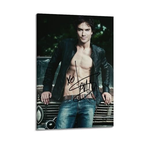 CHENSUL Ian Somerhalder Klassisches Action-Poster, ästhetischer Druck, Kunst, Wandgemälde, Leinwand, moderne Schlafzimmerdekoration, 30 x 45 cm CHENSUL Ian Somerhalder Klassisches Action-Poster, ästhetischer Druck, Kunst, Wandgemälde, Leinwand, moderne Schlafzimmerdekoration, 30 x 45 cm von CHENSUL