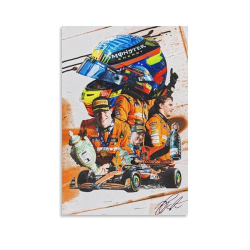 CHENSUL Poster mit Oscar Piastri-Formel-Rennmeister, Wandkunst, Gemälde, Leinwand, Wohnzimmerdrucke, Schlafzimmer-Dekor, Kunstwerke, 30 x 45 cm CHENSUL Poster mit Oscar Piastri-Formel-Rennmeister, Wandkunst, Gemälde, Leinwand, Wohnzimmerdrucke, Schlafzimmer-Dekor, Kunstwerke, 30 x 45 cm von CHENSUL