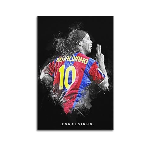 CHENSUL Ronaldinho Gaucho Fußball-Poster, Kunstwerke auf Leinwand, ästhetische Wandkunstdrucke, moderne Dekoration, 40 x 60 cm CHENSUL Ronaldinho Gaucho Fußball-Poster, Kunstwerke auf Leinwand, ästhetische Wandkunstdrucke, moderne Dekoration, 40 x 60 cm von CHENSUL