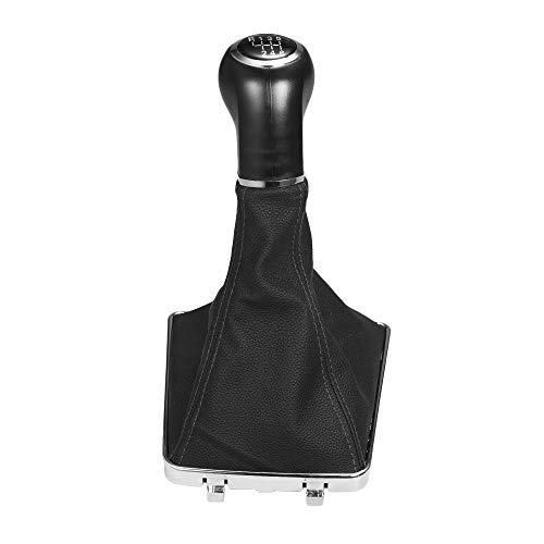 CHENTON 6-Gang-Schaltknauf-Abdeckung, Leder, Kofferraumabdeckung, Ersatz für Opel Astra III H 1.6 Vauxhall 2004–2010 von CHENTON