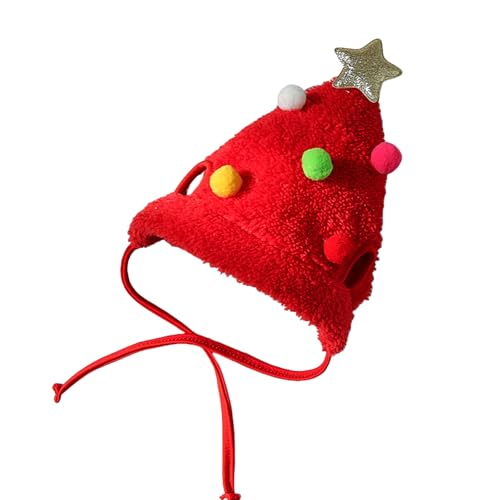 CHENZILIN Rentier-Weihnachtsbaum-Kopfbedeckung, Hut für Haustier-Dekorationen, Rentier, Stern, Pompons, Weihnachten, Hunde-Kopfbedeckung, Foto-Requisiten CHENZILIN Rentier-Weihnachtsbaum-Kopfbedeckung, Hut für Haustier-Dekorationen, Rentier, Stern, Pompons, Weihnachten, Hunde-Kopfbedeckung, Foto-Requisiten von CHENZILIN