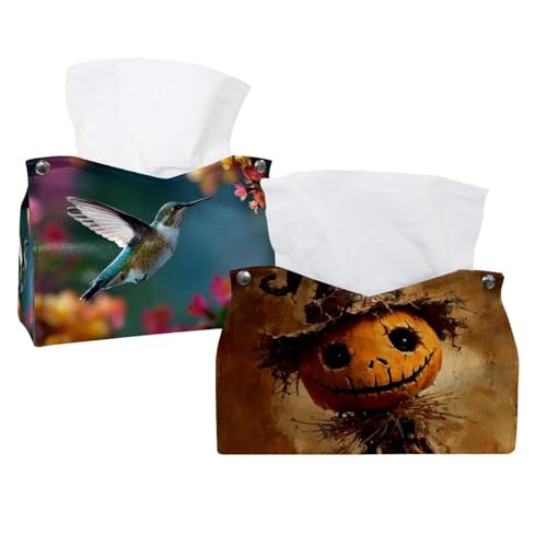 2 Stück Happy Halloween Taschentuchbox, Hotel und Restaurant Papierhandtuchbox 2 Stück Happy Halloween Taschentuchbox, Hotel und Restaurant Papierhandtuchbox von CHENZZZZ
