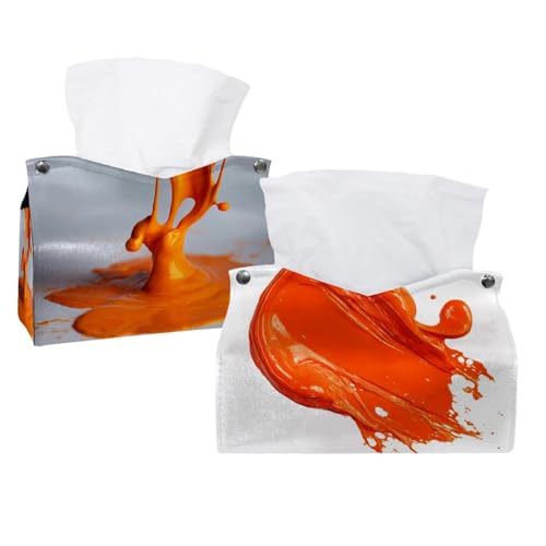 2 x Taschentuchbox-Abdeckung, 19,1 x 12,7 x 15,2 cm 2 x Taschentuchbox-Abdeckung, 19,1 x 12,7 x 15,2 cm von CHENZZZZ