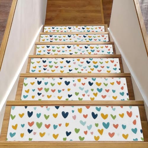 CHENZZZZ 15 x rutschfeste Teppich-Stufenmatten für Holzstufen, 20,3 x 76,2 cm, Treppenläufer, Matten für den Innenbereich, schmutzabweisend, Treppenstufen für Kinder, ältere Menschen, Hunde CHENZZZZ 15 x rutschfeste Teppich-Stufenmatten für Holzstufen, 20,3 x 76,2 cm, Treppenläufer, Matten für den Innenbereich, schmutzabweisend, Treppenstufen für Kinder, ältere Menschen, Hunde von CHENZZZZ