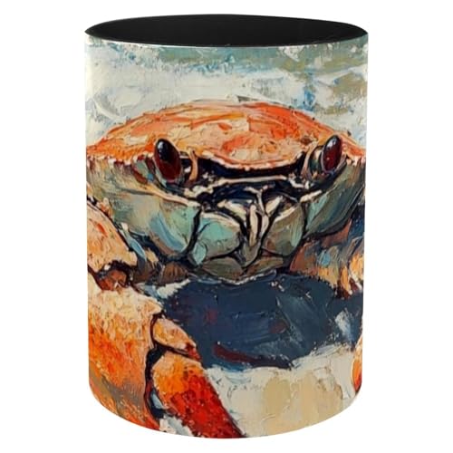 CHENZZZZ Ocean Crab Stifthalter, Stiftekorb, Schreibutensilien-Aufbewahrungs-Organizer für Küche, Spind, Zuhause oder Büro CHENZZZZ Ocean Crab Stifthalter, Stiftekorb, Schreibutensilien-Aufbewahrungs-Organizer für Küche, Spind, Zuhause oder Büro von CHENZZZZ