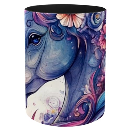 CHENZZZZ Schöner Stifthalter mit Einhorn-Blume, Stiftekorb, Schreibutensilien-Aufbewahrungs-Organizer für Küche, Spind, Zuhause oder Büro CHENZZZZ Schöner Stifthalter mit Einhorn-Blume, Stiftekorb, Schreibutensilien-Aufbewahrungs-Organizer für Küche, Spind, Zuhause oder Büro von CHENZZZZ