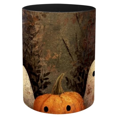 CHENZZZZ Stifthalter für Schreibtisch, Halloween Pukpkins und Geister (3) Stifthalter für Schreibtisch, Büro, Stift-Organizer von CHENZZZZ