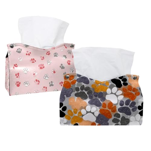 Papierhandtuchbox mit Katzenpfoten, 2 Stück Papierhandtuchbox mit Katzenpfoten, 2 Stück von CHENZZZZ