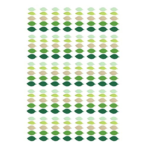 200 Pcs Artificial Green Leaves, Mixed Polyester Faux Various Colors for DIY Wedding Bouquets Table Centerpieces Crafts Sewing Projects 200 Pcs Artificial Green Leaves, Mixed Polyester Faux Various Colors for DIY Wedding Bouquets Table Centerpieces Crafts Sewing Projects von CHEOTIME