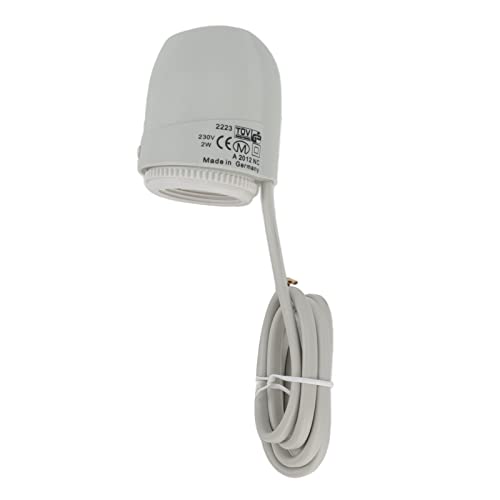 2w Thermostatischer Stellantrieb, Elektrischer Stellmotor Fussbodenheizung 230v Verteiler Geschlossen Ip54 Wasserdichtes Stellantrieb Fußbodenheizung Funk Für Heizsystem 230v von CHEOTIME