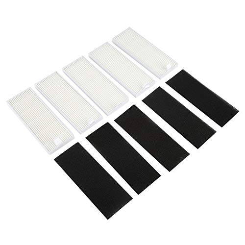 5er Pack Ersatzzubehör für ILIFE A4 A4s A4s Pro Staubsauger Ilife Roboter Staubsaugerfilter A4s Ilife A4s Pro Filter von CHEOTIME