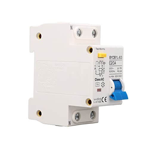AC Miniature Circuit Breaker, Leckageschutz PA66 Flammhemmungsmittel 20A Luftschalter 1p DIN Rail Mount Circuit Breaker für Zuhause AC Miniature Circuit Breaker, Leckageschutz PA66 Flammhemmungsmittel 20A Luftschalter 1p DIN Rail Mount Circuit Breaker für Zuhause von CHEOTIME