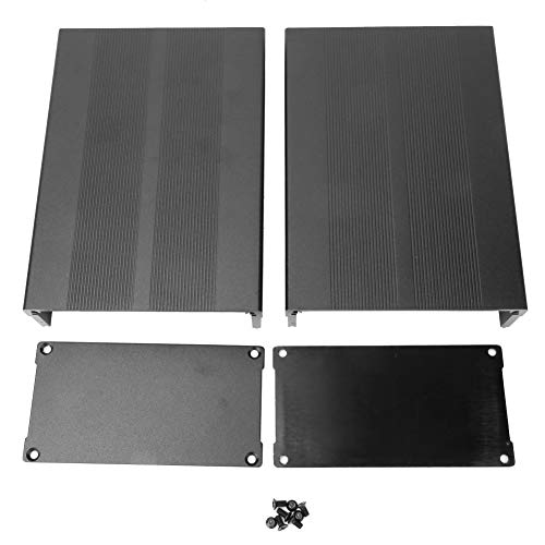 Aluminium -Gehäuseprojektbox Elektronischer Gehäusekoffer und verstärkter Split für Audioverstärker DIY -Stromversorgungssignalverstärker von CHEOTIME