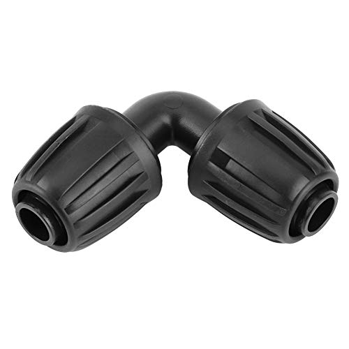 CHEOTIME 10pcs Tropfbewässerung Ellbogenanschlüsse, Tropfrohrstachelanbindungen Universal Pom Elbow -Anpassung für Garten Tropfbewässerungssysteme von CHEOTIME