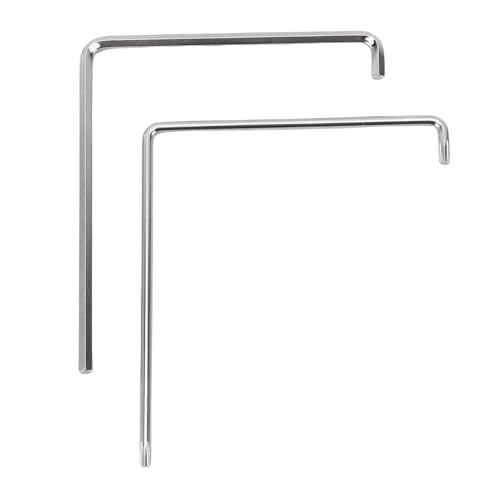 CHEOTIME 2PCS Fenstereinstellungswerkzeug, 4 mm schwere Edelstahl Fensterspannungswerkzeug zur Reinigung der Fensterspur, Tilt Spiralbalance, Wechseln von Fensterteilen und CHEOTIME 2PCS Fenstereinstellungswerkzeug, 4 mm schwere Edelstahl Fensterspannungswerkzeug zur Reinigung der Fensterspur, Tilt Spiralbalance, Wechseln von Fensterteilen und von CHEOTIME