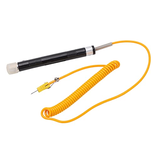 CHEOTIME K -Typ Thermoelement, Handheld -Oberflächen -Thermoelementsonde Gerade Schaft -Thermoelement -Sonde Ersatz für die Messung der Oberflächentemperatur von CHEOTIME
