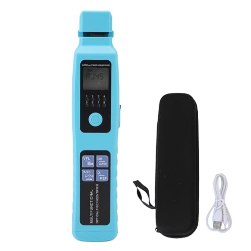 CHEOTIME Live-Lichtfaser-Kennung, 10KM VFL Visuelle Fehler-Locator-Welle reagieren 800 1700nm optisches Leistungs messer OPM 4 in 1 FTTH-Werkzeug für 850nm 650-nm-Wellenlängen-Fase von CHEOTIME