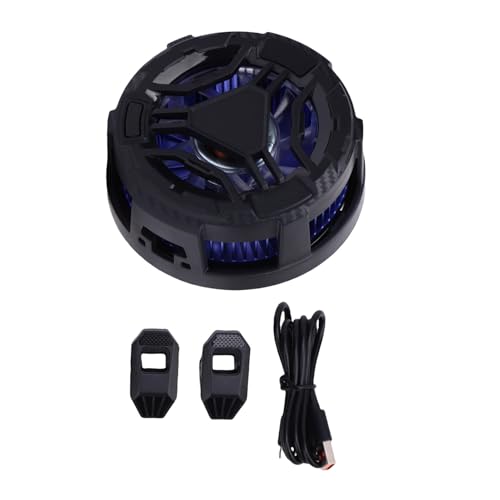 CHEOTIME Magnetic Phone Cooler, 15W Semiconductor -Kühlventilator mit starkem magnetischem Anhang, mobiler Gaming -Kühler mit Turbo -Lüfter zur Überhitzungprävention von CHEOTIME