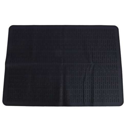 CHEOTIME Stove Top Covers for Electric Stove, 20x28in Silicone Heat Insulation Mat Electric Stove Top Cover Protector Mat Cooktop Cover Dust Proof for Stovetop (black) von CHEOTIME