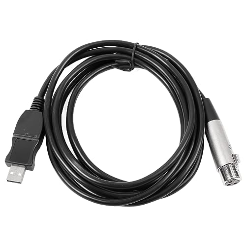 CHEOTIME USB-zu-XLR-Mikrofon kabel, Tin Plating Stabil Sound Output Kabel 9,8 ft für Recording & Streaming CHEOTIME USB-zu-XLR-Mikrofon kabel, Tin Plating Stabil Sound Output Kabel 9,8 ft für Recording & Streaming von CHEOTIME