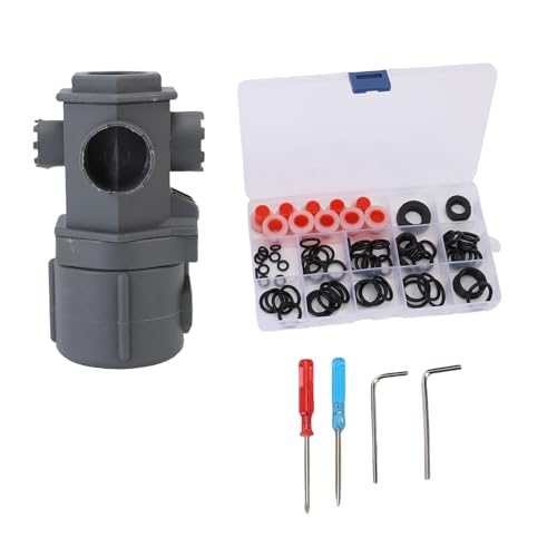 CHEOTIME -Wasserhahnscheiben Werkzeug Set, 16 in 1 Wasserhahnbelüfterentfernung Installationsschlüsselwerkzeuge mit O Ring Anti Leckdichtungen, integrierte multifunktionale Küche von CHEOTIME